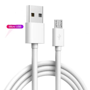 Pack of 3 Micro USB Charging Cables