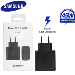 Samsung 45W Super Fast Charger with Type-C Cable (Original)