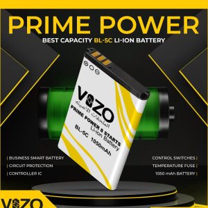 VIZO BL-5C 08 Star 1050mAh Rechargeable Battery
