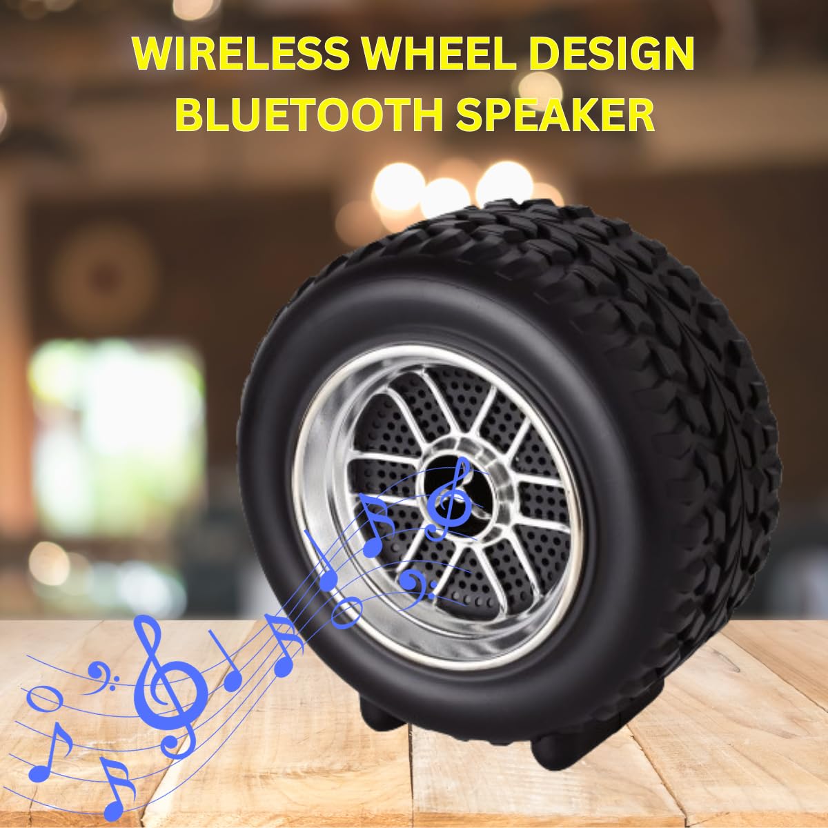 Tyre Shape Bluetooth Speaker