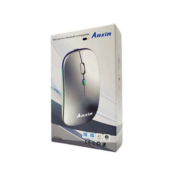 Anxin Dual Mode Wireless Bluetooth Mouse