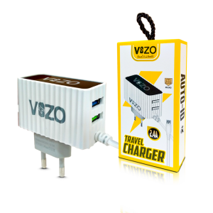 Vizo KW300 3-in-1 Fast Charger with Dual USB